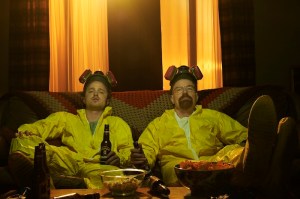 Jesse and Walt doing what they do