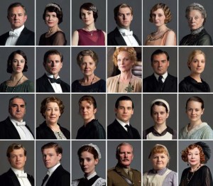 Residents of Downton Abbey