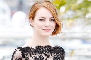 15 May 2015, Cannes, France, France --- Emma Stone photo call 'Irrational Man' Cannes Film Festival 2015 Cannes, France May 15, 2015 ©Kurt Krieger --- Image by © Kurt Krieger/Corbis